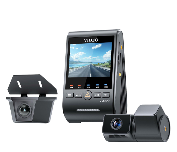Viofo Rejestrator trasy A329TW 3CH GPS - 1358828 - zdjęcie 3